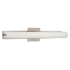 Geneva II LED Bath & Vanity Light - 24W Dimmable, Frosted Glass, Brushed Nickel, 3000K, ENERGY STAR Certified, Bath & Vanity Lights, Galaxy Lighting - Maple Electric Supply 