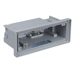 L223480GRY-HSG Grey Step Light Housing - Durable Finish, Non-Dimmable, Energy Star Not Rated, 9-1/8"W x 3-1/2"H
