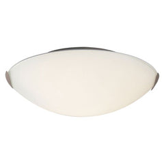 L612410BN016A1 LED Flush Mount Ceiling Light, Brushed Nickel, Satin White, 16W, 1520 Lumens, Dimmable, Ceiling Fixtures, Galaxy Lighting - Maple Electric Supply 