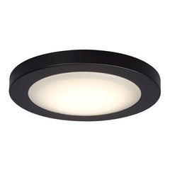 L646130BK: 7.5" LED Slimline Surface Mount, Dimmable 3000K, Black Finish, 1000 Lumens, ENERGY STAR