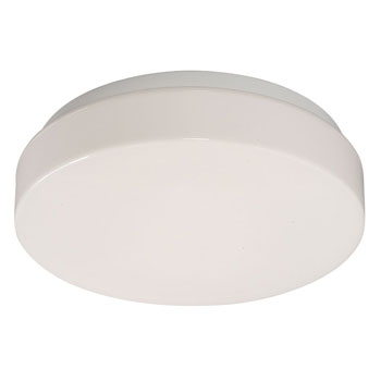 L650102WH024A1 LED Flush Mount/Wall Light - White Finish, 24W, 3000K, Dimmable, ENERGY STAR, 14"x3-3/8"