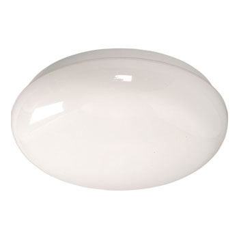 L650202WH010A1 LED Flush Mount/WALL Fixture - 12W, 3000K, 1140 Lumens, White Finish, Dimmable, ENERGY STAR