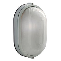 LED Outdoor Cast Aluminum Marine Light - L305113WH012A1, White Finish, Frosted Glass, Wall/Ceiling Mount, 12W LED, ENERGY STAR, 3000K, 798 Lumens, Outdoor Lighting, Galaxy Lighting - Maple Electric Supply 