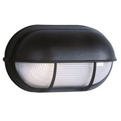 LED Outdoor Cast Aluminum Wall Mount Light L305562BK012A1 - Black Finish, Frosted Glass, 12W, 3000K, ENERGY STAR Certified, Outdoor Lighting, Galaxy Lighting - Maple Electric Supply 