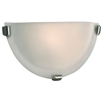 LED Wall Sconce in Pewter with Frosted Glass - ENERGY STAR, 12W LED, 1140 Lumens, Dimmable Option - Custom Order