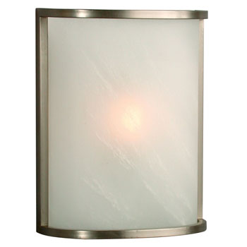Maya Wall Sconce - Pewter Finish, Etched Marbled Glass, 2x60W BBulb, Cand. Base, 7-7/8"W x 10"H, Elegant Non-Dimmable Lighting Fixture