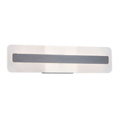 Moderno LED Vanity Light - 18" Chrome Finish, Frosted Acrylic, 1000 Lumens, 3000K, Dimmable, Energy Saving, Sleek Design
