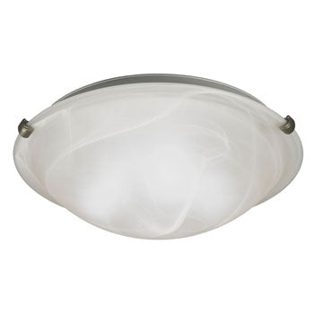 Ofelia - L680116MP016A1 LED Flush Mount Ceiling Light, 16W, 1520 Lumens, Dimmable, Pewter Finish, Marbled Glass, ENERGY STAR, 3000K