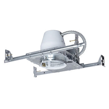 RS2000 4" Line Voltage Non IC Housing, Quick Connector, PAR20/R20, 50W, Glass Finish, Med. Base, Dimmable, Recessed Lighting, Galaxy Lighting - Maple Electric Supply 