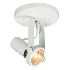 Single Halogen Monopoint 70220-1C WH - White Finish, PAR20, 50W, Med. Base, Non-Dimmable, Track Lighting, Galaxy Lighting - Maple Electric Supply 