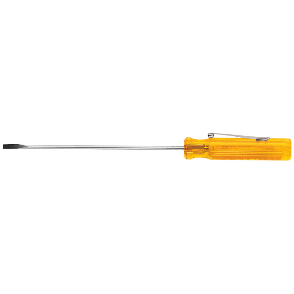 1/8-Inch Pocket Clip Screwdriver 2-Inch Shaft, Pocket-Clip Screwdrivers, Klein Tools - Maple Electric Supply 