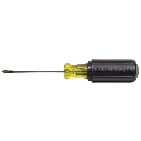 #1 Phillips Screwdriver, 3-Inch Round Shank, Phillips-Tip (Round-Shank), Klein Tools - Maple Electric Supply 