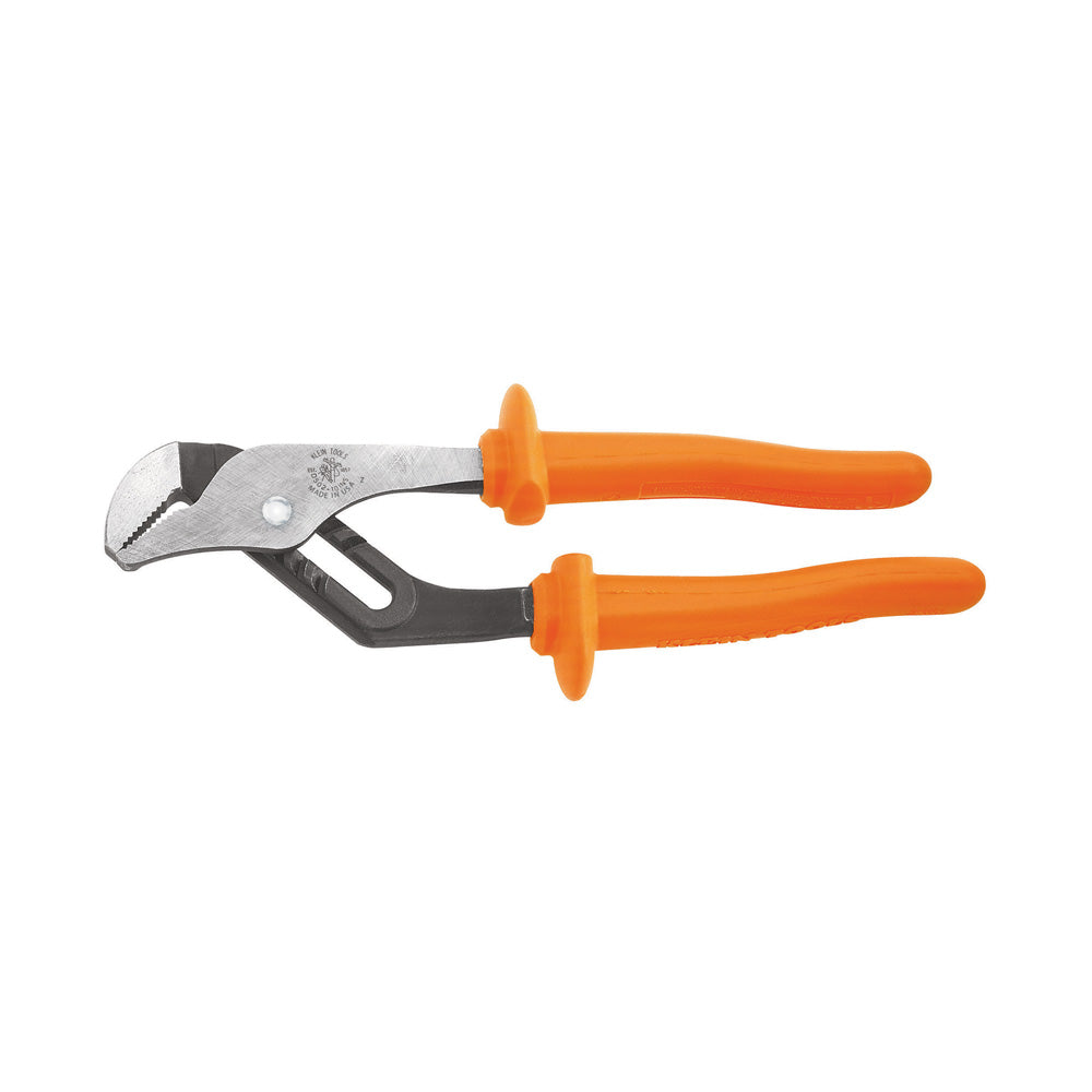 10-Inch Pump Pliers, Insulated, Insulated Pliers; Insulated Pump Pliers, Klein Tools - Maple Electric Supply 