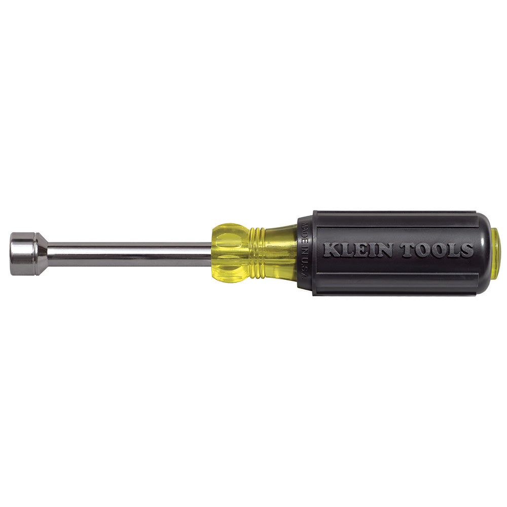 11 mm Nut Driver, 3-Inch Hollow Shaft, Metric, Klein Tools - Maple Electric Supply 