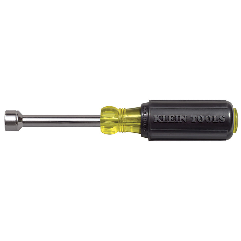 11 mm Nut Driver, 3-Inch Hollow Shaft, Metric, Klein Tools - Maple Electric Supply 