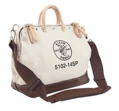 14" Deluxe Canvas Tool Bag, Deluxe Canvas Tool Bags, Klein Tools - Maple Electric Supply 