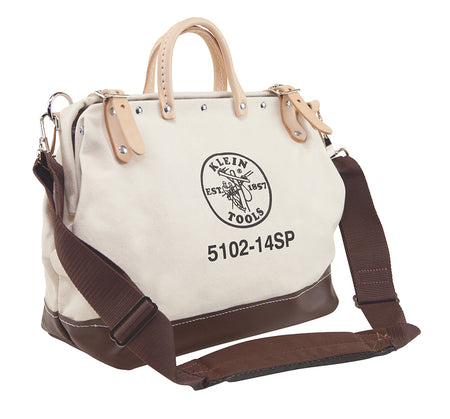 14" Deluxe Canvas Tool Bag, Deluxe Canvas Tool Bags, Klein Tools - Maple Electric Supply 