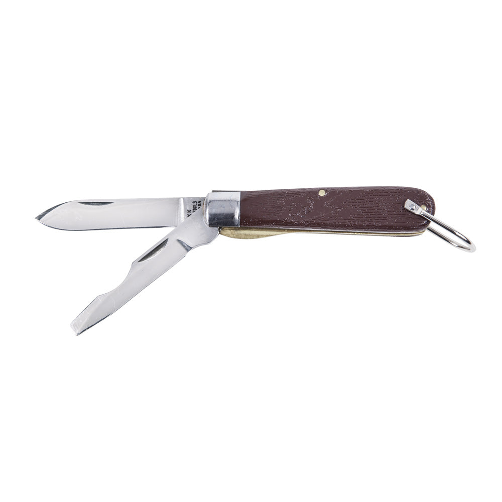 2 Blade Pocket Knife, Steel, 2-1/2-Inch, Multi-Tools, Klein Tools - Maple Electric Supply 