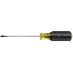 3/16-Inch Cabinet Tip Screwdriver 4-Inch, Cabinet-Tip (Round-Shank), Klein Tools - Maple Electric Supply 