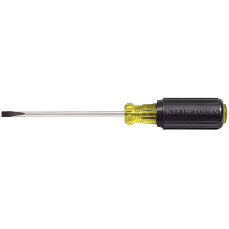 3/16-Inch Cabinet Tip Screwdriver 4-Inch, Cabinet-Tip (Round-Shank), Klein Tools - Maple Electric Supply 