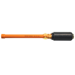 3/16-Inch Insulated Nut Driver 6-Inch Hollow Shaft, Insulated 6" Hollow-Shaft; Insulated Screwdrivers and Nut Drivers, Klein Tools - Maple Electric Supply 