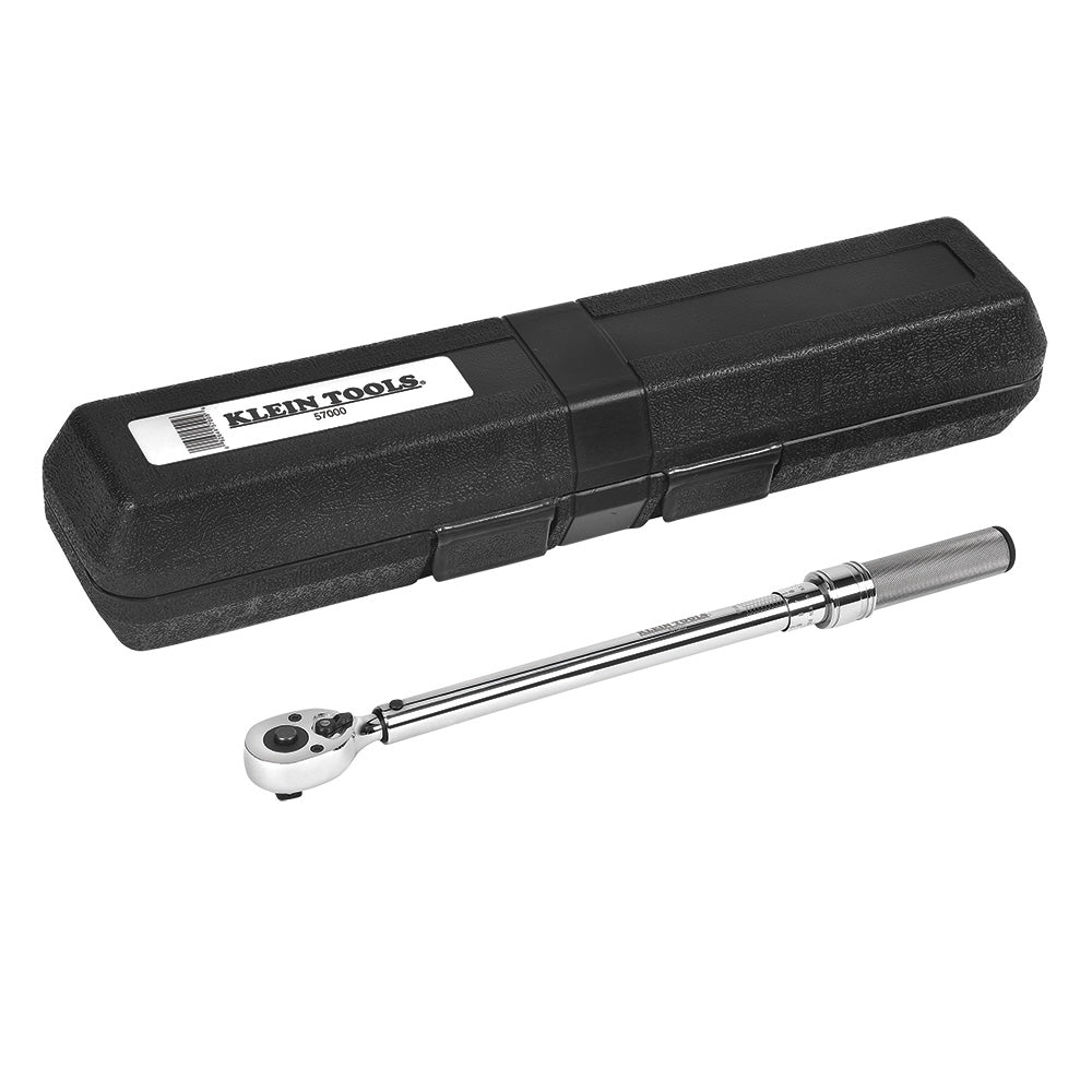 3/8-Inch Torque Wrench Square Drive 14-Inch Length, Torque Wrenches, Klein Tools - Maple Electric Supply 
