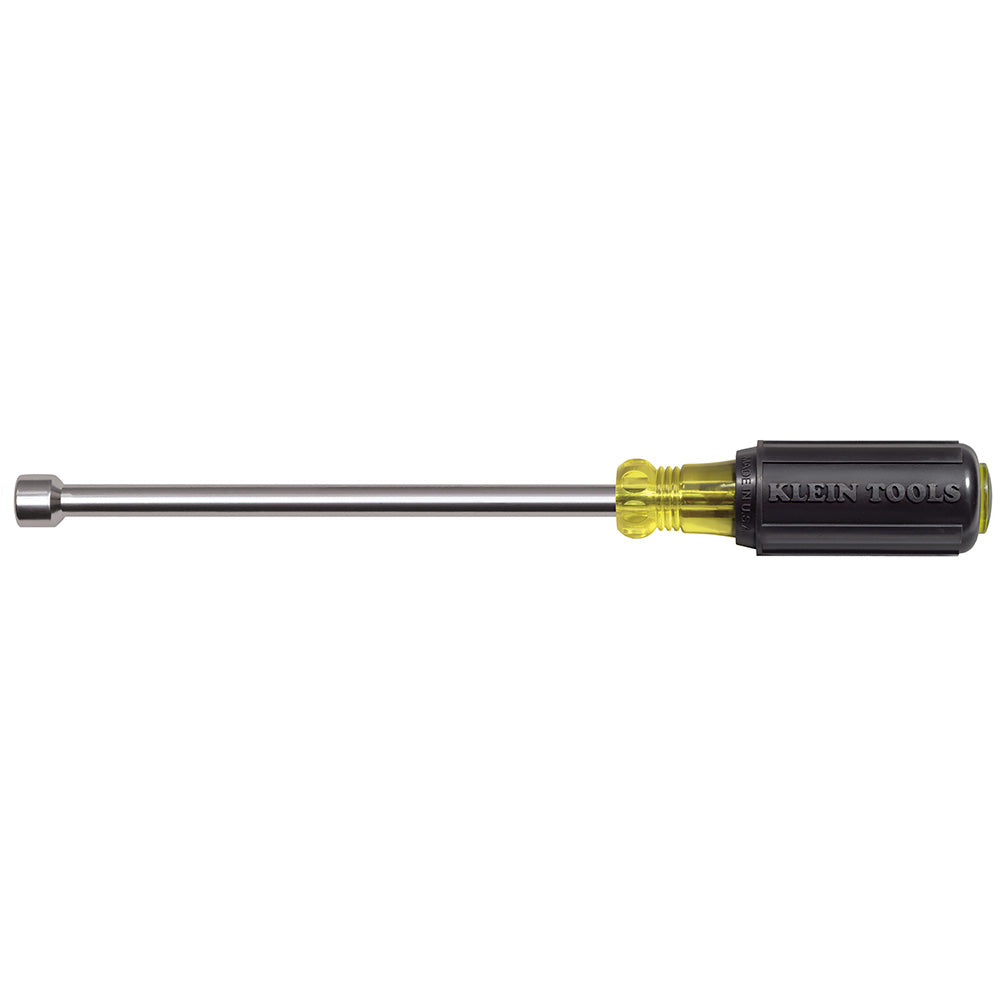 3/8" Magnetic Tip Nut Driver 6" Shaft, Magnetic Tip, Klein Tools - Maple Electric Supply 