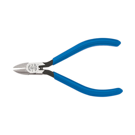 4-Inch Midget Diagonal Cutting Plier Spring Loaded, Diagonal-Cutting Electronics Pliers, Klein Tools - Maple Electric Supply 
