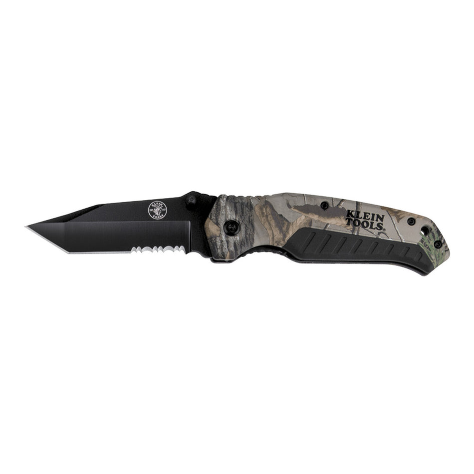 Pocket Knife, Realtree Xtra™ Camo, Tanto Blade, Utility Knives, Klein Tools - Maple Electric Supply 