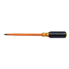 #2 Insulated Screwdriver with 7-Inch Shank, Insulated Screwdrivers and Nut Drivers; Insulated Square-Recess, Klein Tools - Maple Electric Supply 