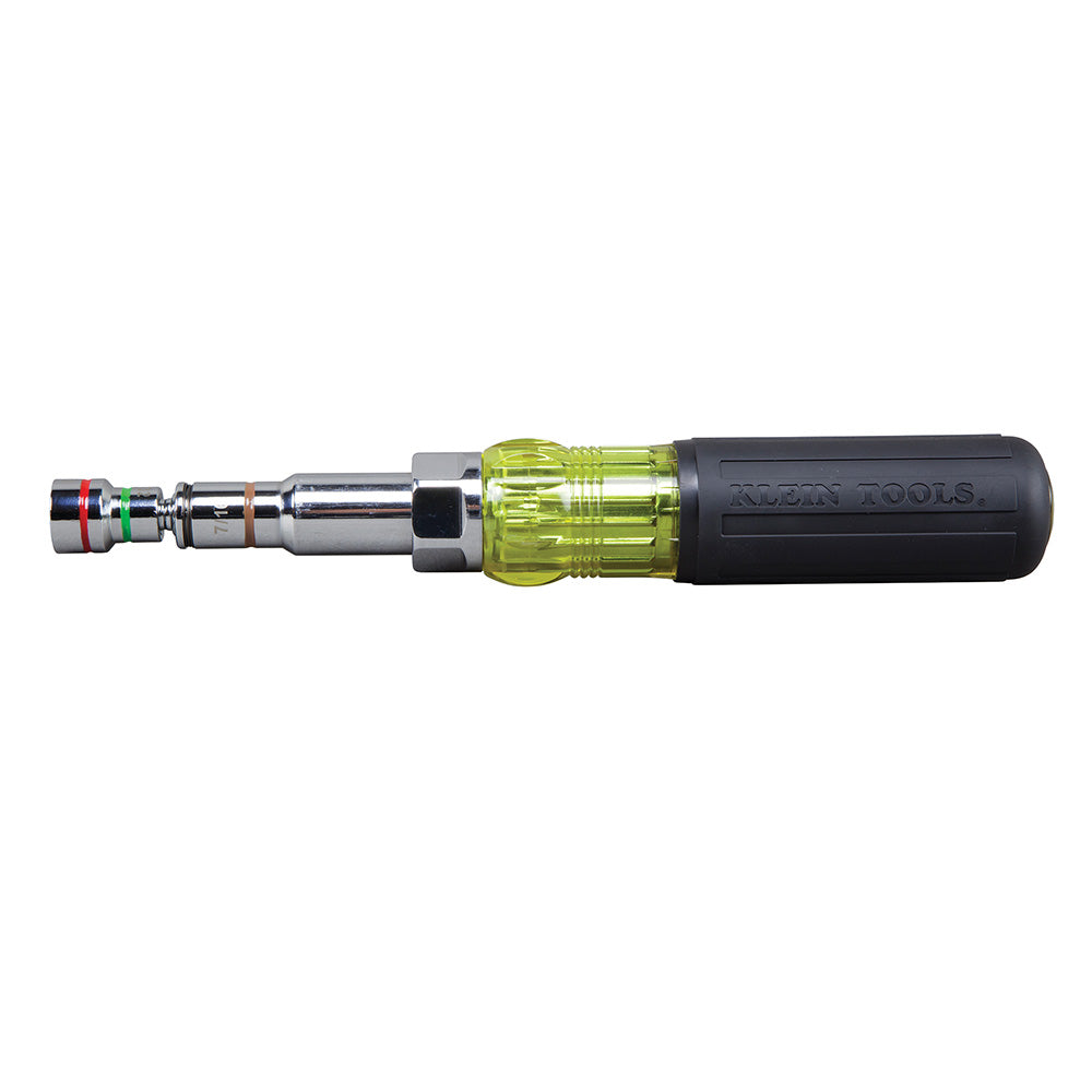 7-in-1 Nut Driver, Interchangeable Drivers; Magnetic Tip; Screwdriver/Nut Drivers, Klein Tools - Maple Electric Supply 
