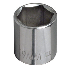 8 mm Metric 6-Point Socket - 3/8" Drive, 3/8-Inch Drive - Metric 6-Point Sockets, Klein Tools - Maple Electric Supply 