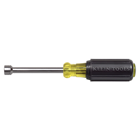 8 mm Nut Driver, Cushion Grip, 3-Inch Hollow Shaft, Metric, Klein Tools - Maple Electric Supply 