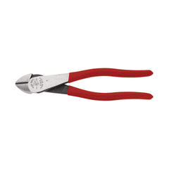 Angled Head Diagonal-Cutters, 8-Inch, High-Leverage Diagonal-Cutting Pliers - Angled Head, Klein Tools - Maple Electric Supply 