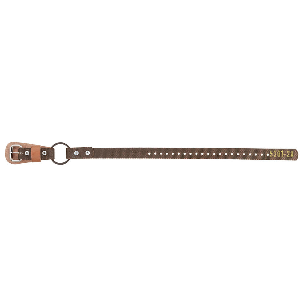 Ankle Straps for Pole Climbers 1-Inch W, Pole & Tree Climbers, Klein Tools - Maple Electric Supply 