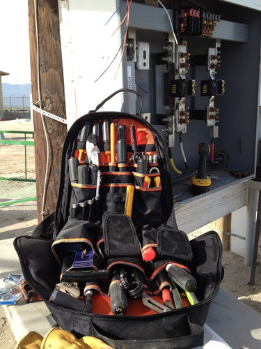 Klein Tools Tradesman Pro Backpack 55421BP-14, Tool bag, Klein Tools - Maple Electric Supply 