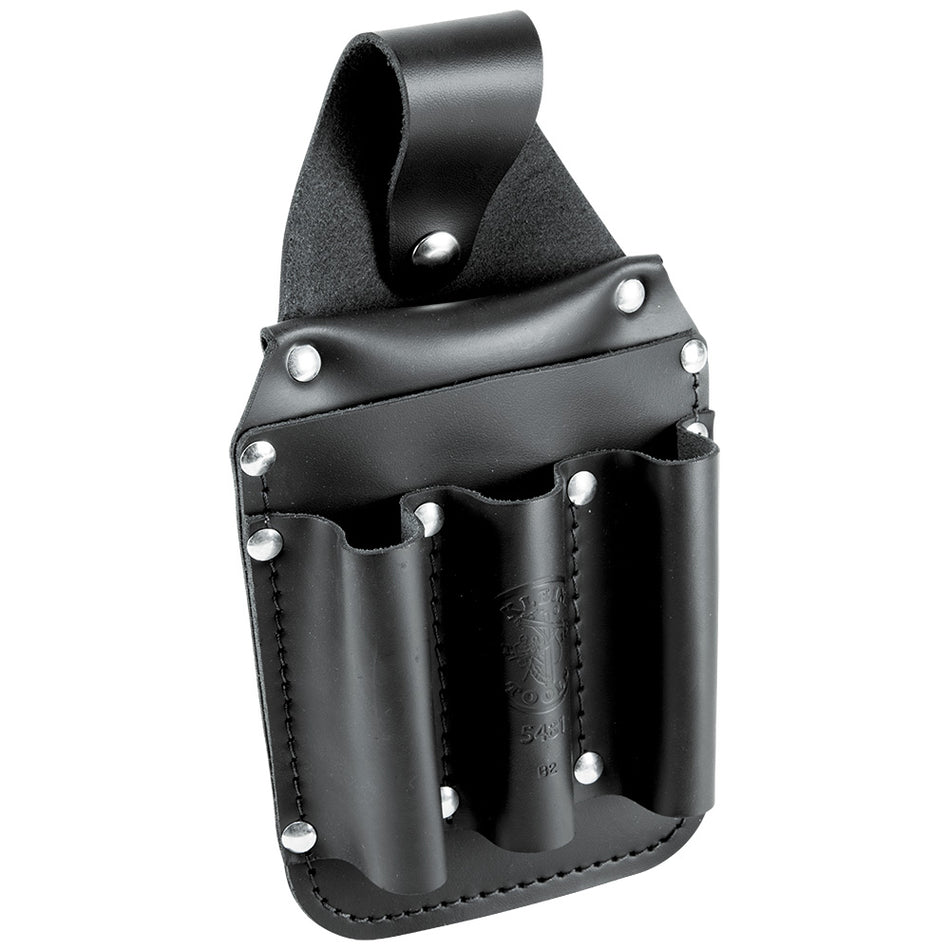 Leather Back Pocket Tool Pouch, Tool Holders, Klein Tools - Maple Electric Supply 