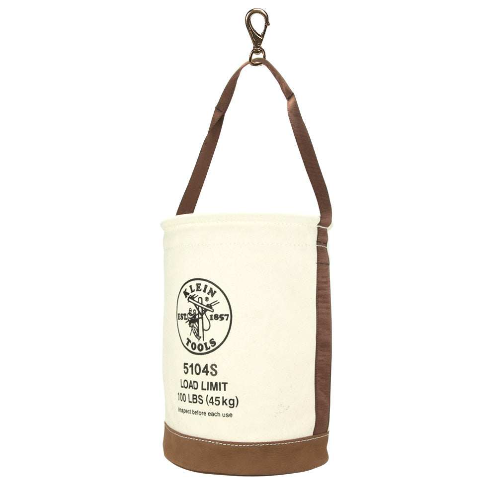 Leather-Bottom Bucket Swivel Snap, Straight Wall Buckets, Klein Tools - Maple Electric Supply 