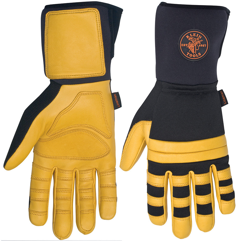 Lineman Work Glove Extra Large, Lineman Work Gloves, Klein Tools - Maple Electric Supply 