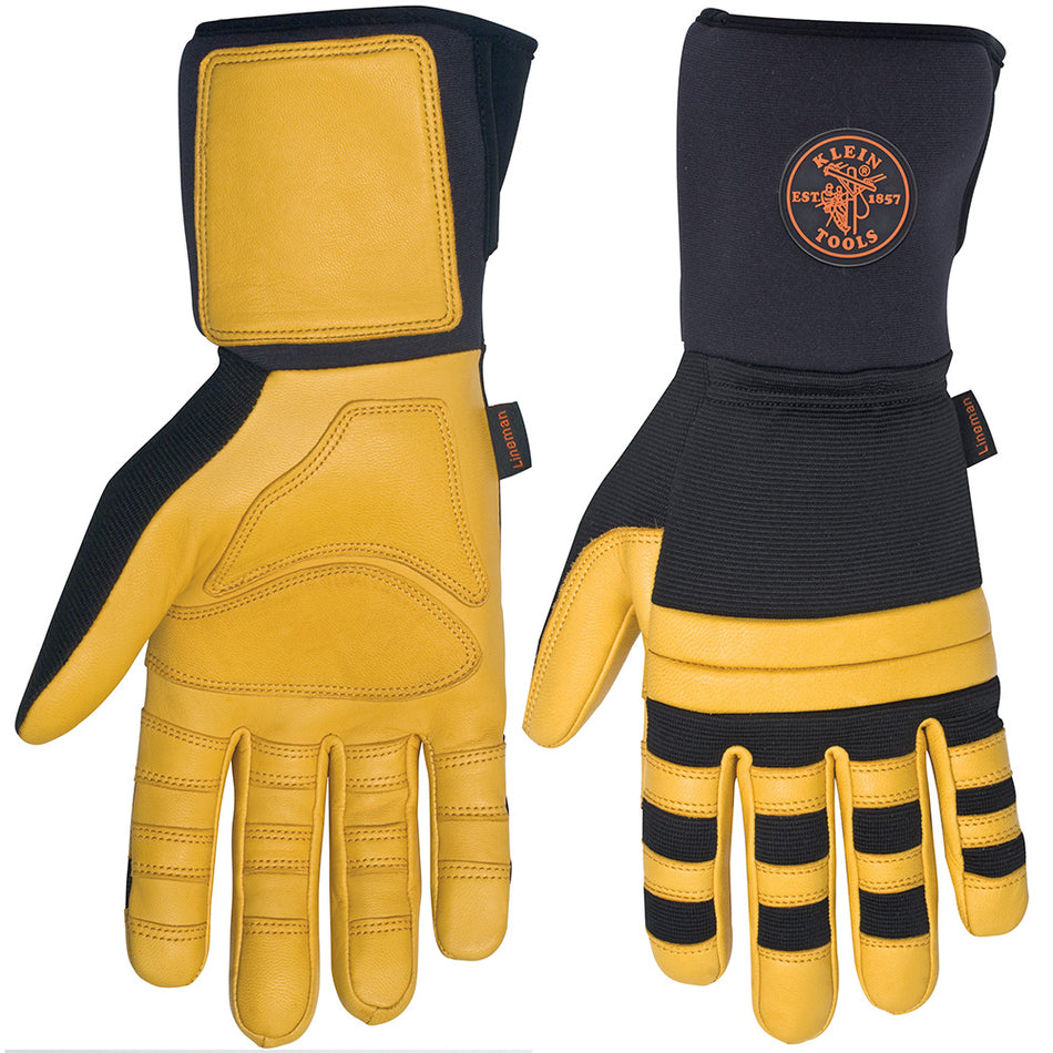 Lineman Work Glove Extra Large, Lineman Work Gloves, Klein Tools - Maple Electric Supply 