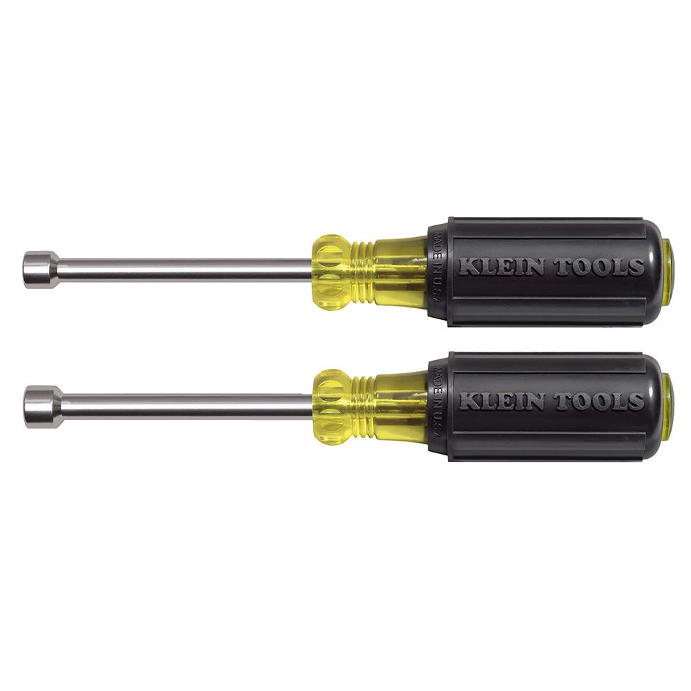 Magnetic Nut Driver Set 3-Inch Shank 2-Piece, Nut Driver Sets, Klein Tools - Maple Electric Supply 