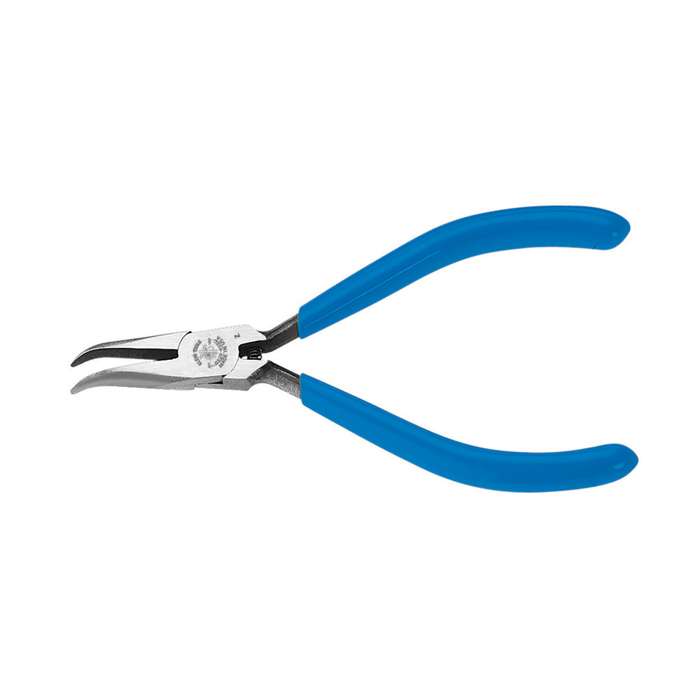 Midget Curved Chain-Nose Pliers, Electronics Long-Nose Pliers, Klein Tools - Maple Electric Supply 
