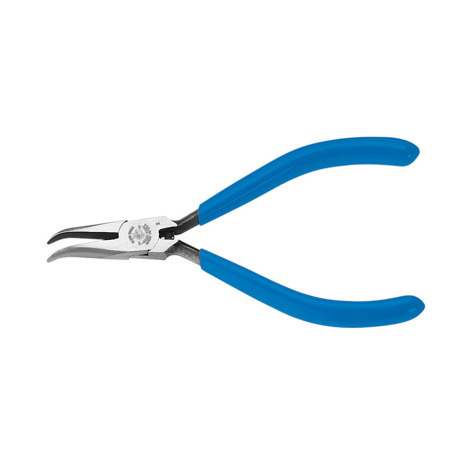 Midget Curved Chain-Nose Pliers, Electronics Long-Nose Pliers, Klein Tools - Maple Electric Supply 