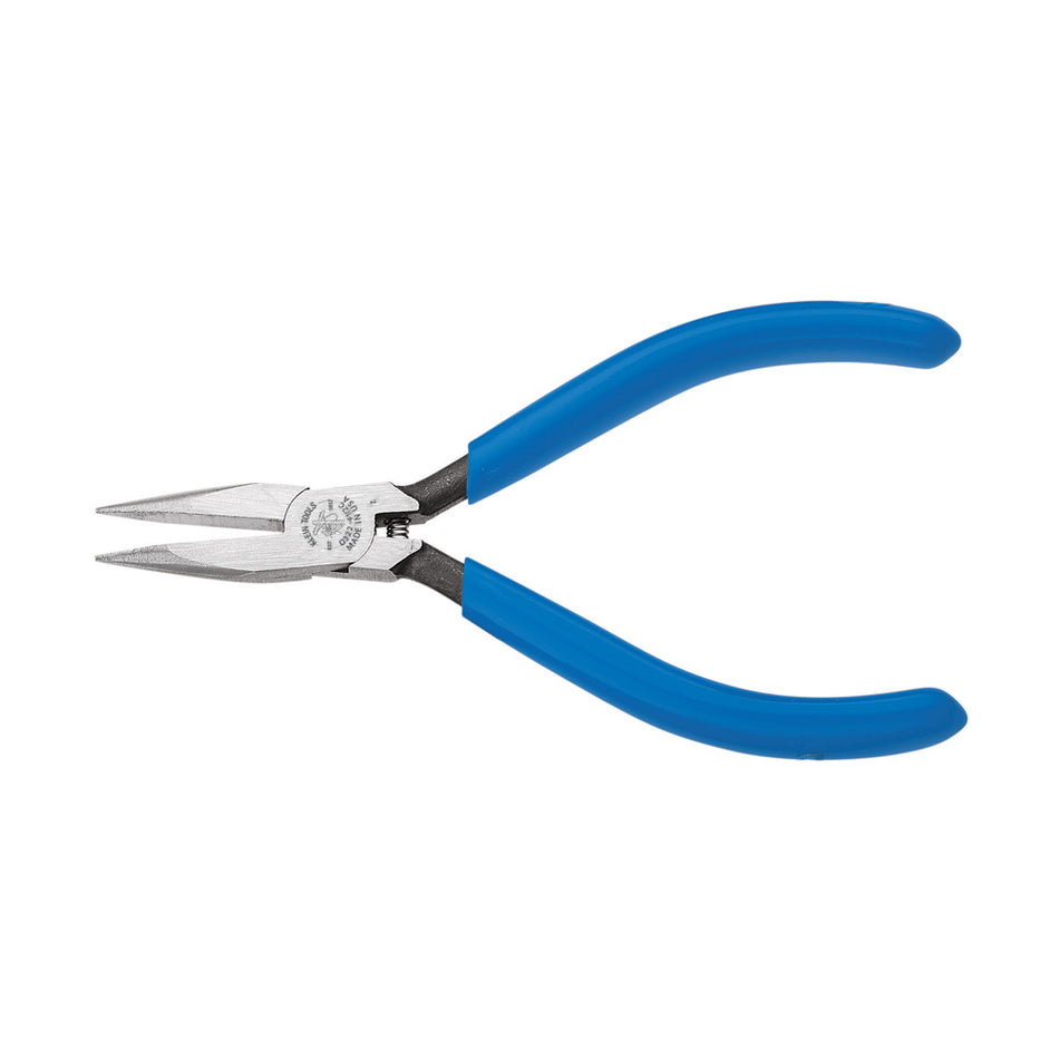 Midget Slim Long Nose Pliers, 4-Inch, Electronics Long-Nose Pliers, Klein Tools - Maple Electric Supply 