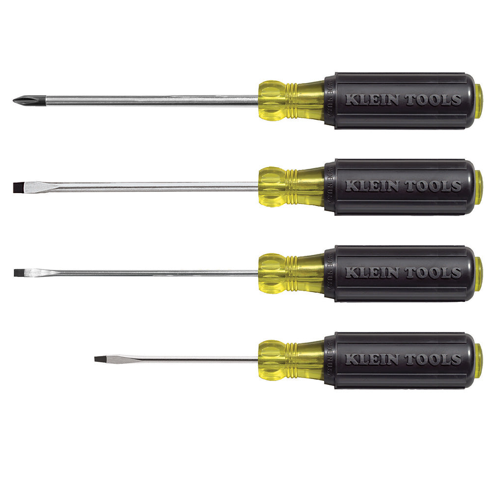 Mini Cushion-Grip Screwdriver Set 4 Piece, Cushion-Grip Screwdriver Sets; Miniature, Klein Tools - Maple Electric Supply 