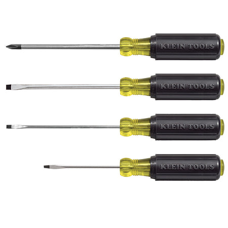 Mini Cushion-Grip Screwdriver Set 4 Piece, Cushion-Grip Screwdriver Sets; Miniature, Klein Tools - Maple Electric Supply 