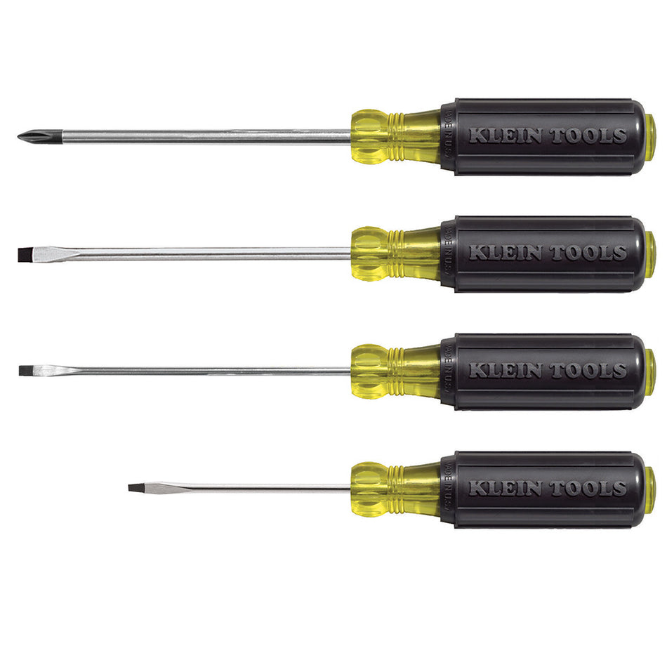 Mini Cushion-Grip Screwdriver Set 4 Piece, Cushion-Grip Screwdriver Sets; Miniature, Klein Tools - Maple Electric Supply 