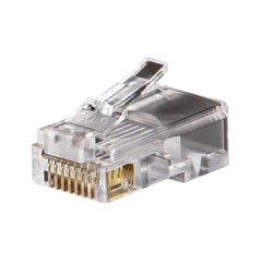 Modular Data Plugs RJ45 CAT5e, 50-Pack, Twisted Pair Connectors, Klein Tools - Maple Electric Supply 