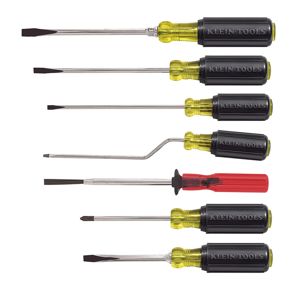 Multi Application Screwdriver Set, 7-Piece, Cushion-Grip Screwdriver Sets, Klein Tools - Maple Electric Supply 