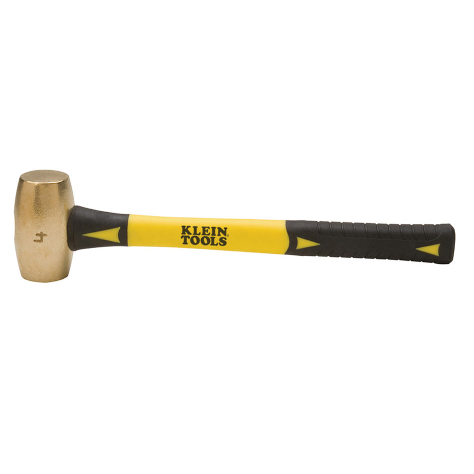 Non-Sparking Hammer, 4-Pound, Non-Sparking Hammers, Klein Tools - Maple Electric Supply 